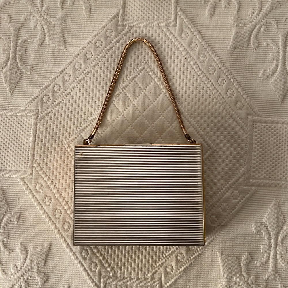 VINTAGE ANTIQUE ZELL FIFTH AVENUE LADIES’ TWO-SIDED MINAUDIERE - Picture 2 of 8